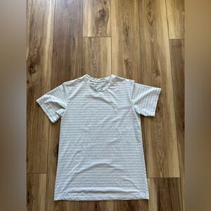 Zyia Active Men's Striped Gray T-Shirt size XS